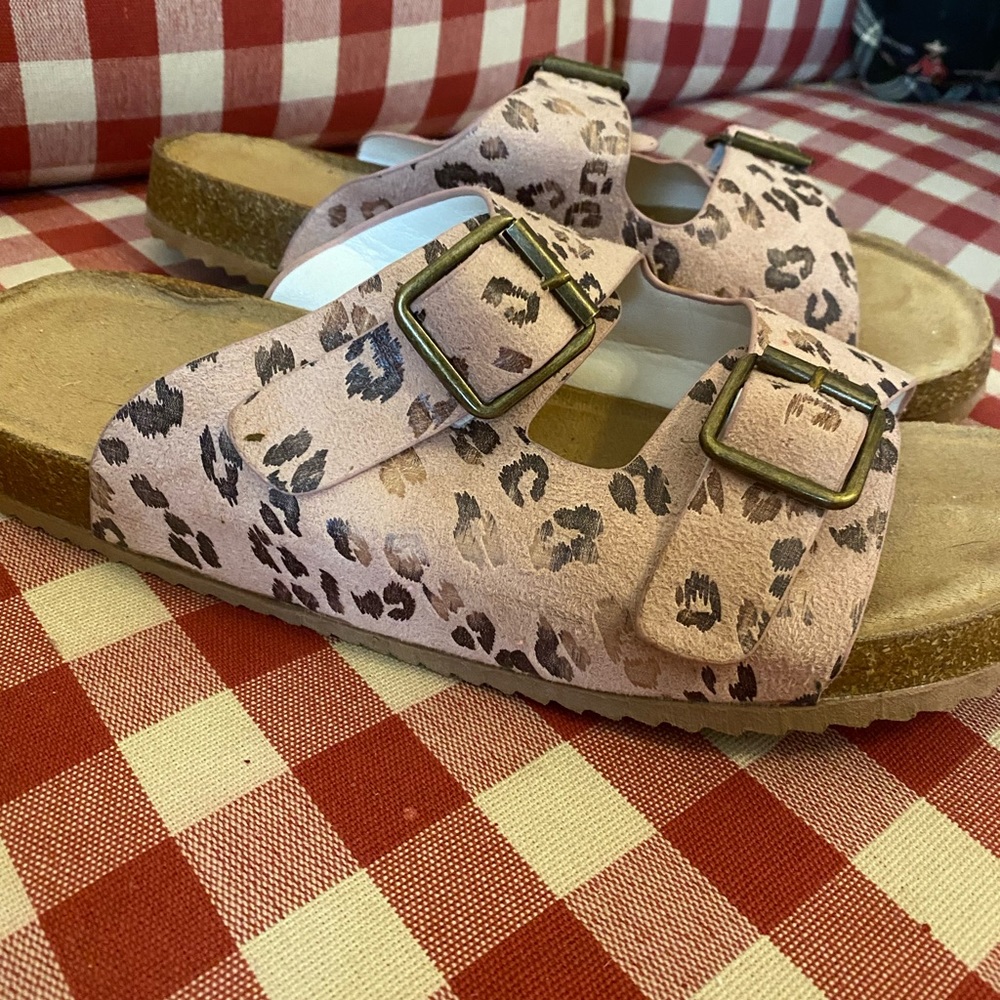 Pink Cheetah Slides